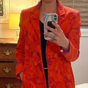 One-of-kind handmade spring coat